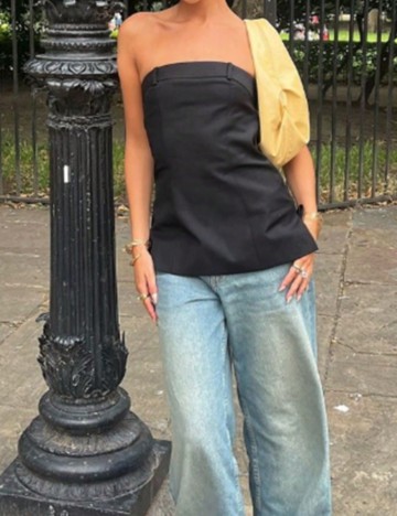 Top Shein, negru