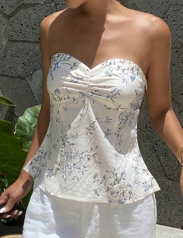 Top Shein, mix culori
