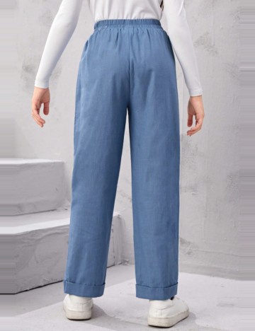 Pantaloni Shein, albastru
