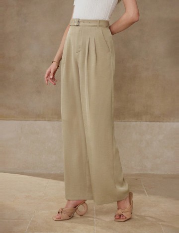 Pantaloni MOTF by Shein, bej