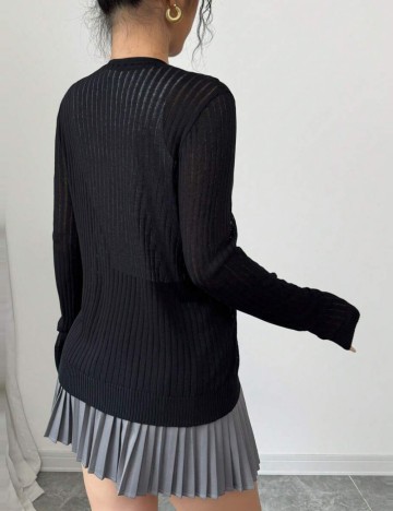 Cardigan Shein, negru