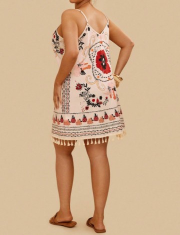 Rochie mini Shein Curve+, mix culori
