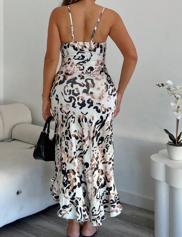 Rochie midi Shein, mix culori