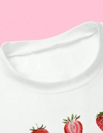 Tricou DAZY by Shein, alb