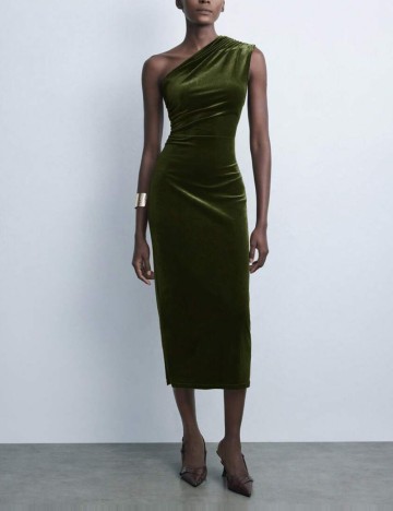 Rochie midi Shein, verde