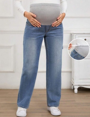 Jeans Shein, albastru