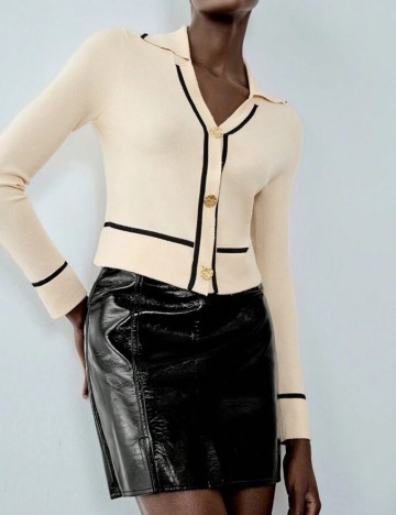 Cardigan Shein, bej