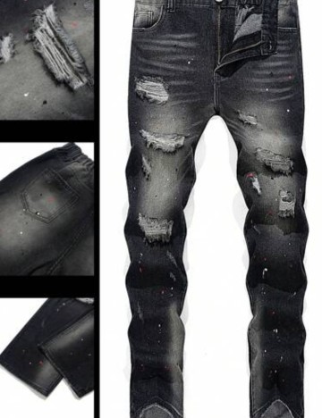Jeans Shein, negru