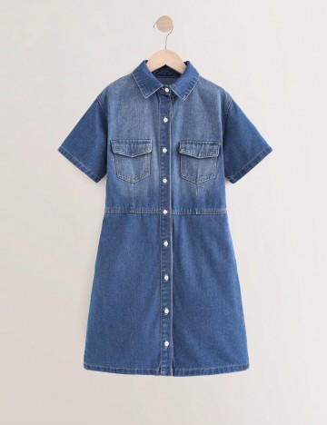 Rochie Shein, albastru