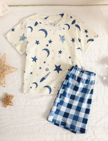 Pijamale Shein, mix culori