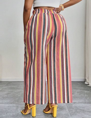 Pantaloni Shein Curve+, mix culori