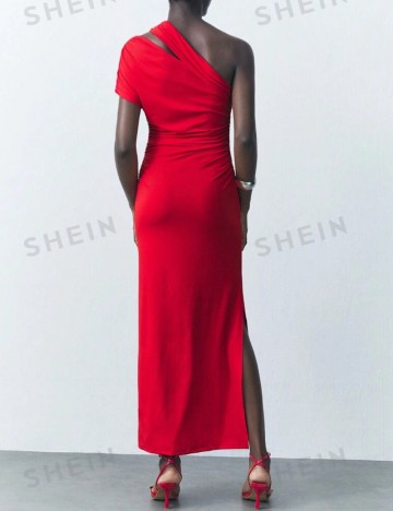 Rochie midi Shein, roșu