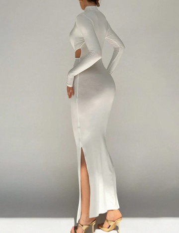 Rochie maxi Shein, alb