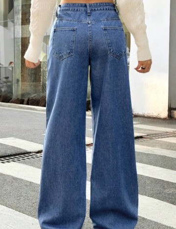 Jeans Shein, albastru