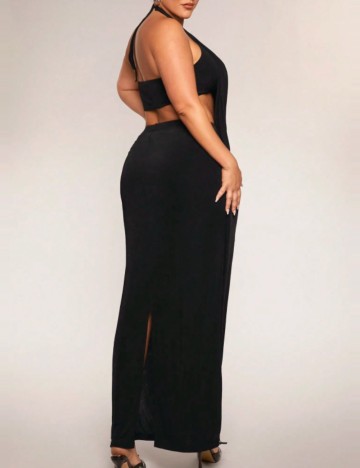 Compleu Shein Curve+, negru