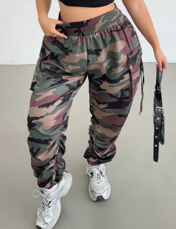 Pantaloni Shein Curve+, mix culori