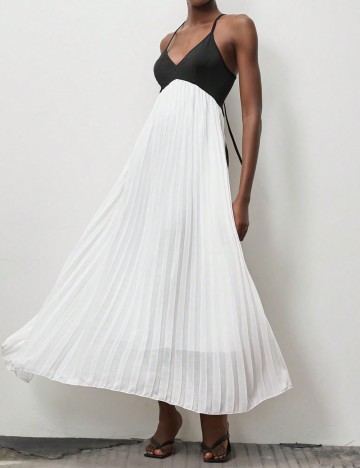 Rochie maxi Shein, mix culori