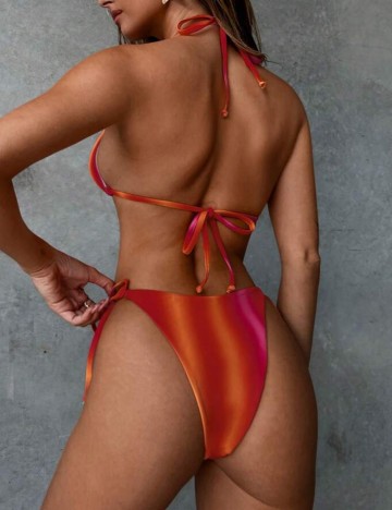 Costum de baie Shein, mix culori