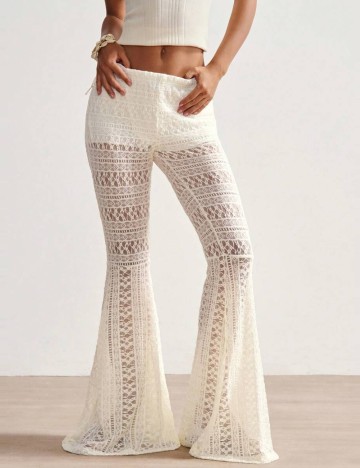 Pantaloni Shein, crem