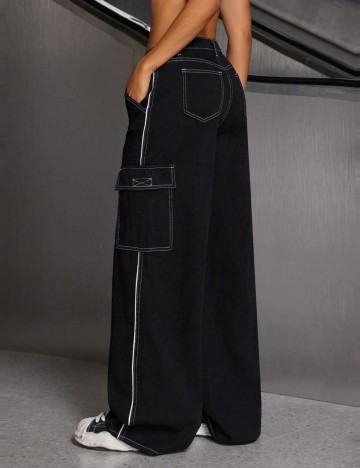 Jeans Shein, negru