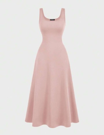 Rochie maxi Shein, roz