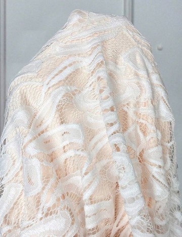 Rochie maxi Shein Curve+, crem