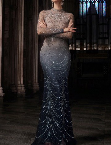 Rochie de ocazie Shein, mix culori