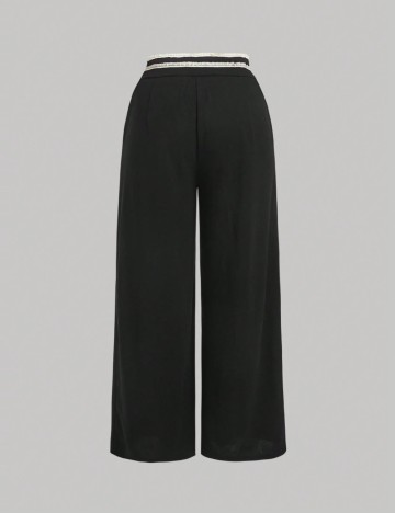 Pantaloni Shein Curve+, negru