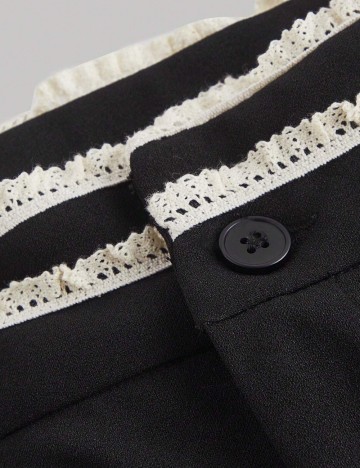 Pantaloni Shein Curve+, negru