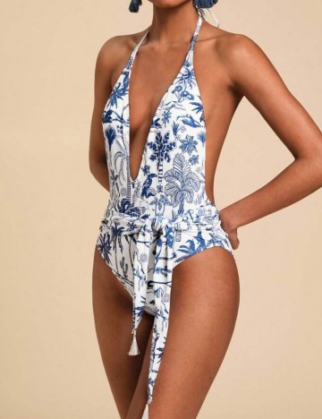 Costum de baie întreg Shein, mix culori