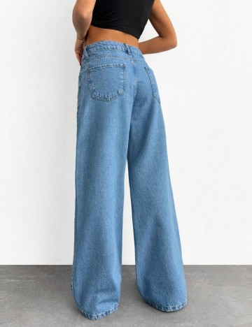 Jeans Shein, albastru