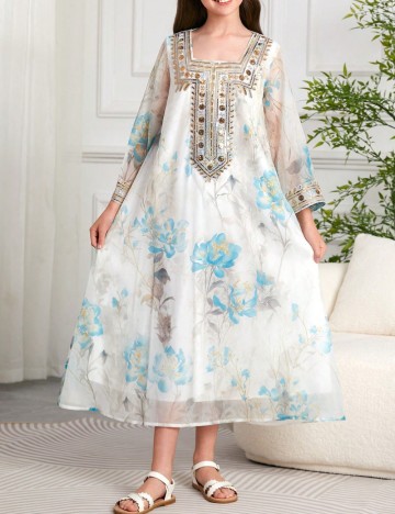 Rochie Shein, mix culori