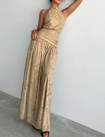 Rochie maxi Shein, bej