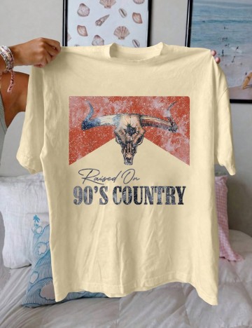 Tricou Shein, bej