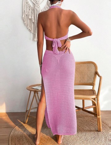 Rochie de plajă Shein, roz