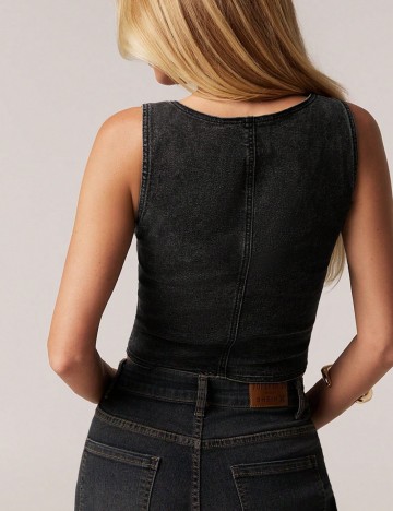 Top Shein, gri