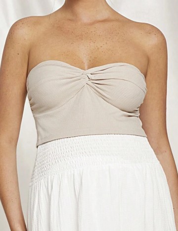 Top Shein, bej