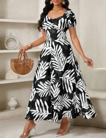 Rochie maxi Shein, mix culori