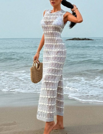 Rochie de plajă Shein, gri