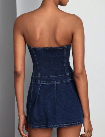 Rochie de blugi Shein, albastru