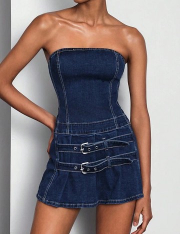 Rochie de blugi Shein, albastru