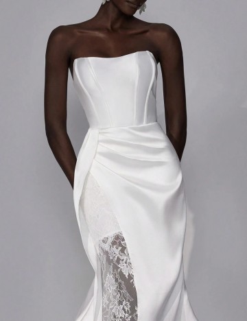 Rochie de ocazie și bridal Shein, alb