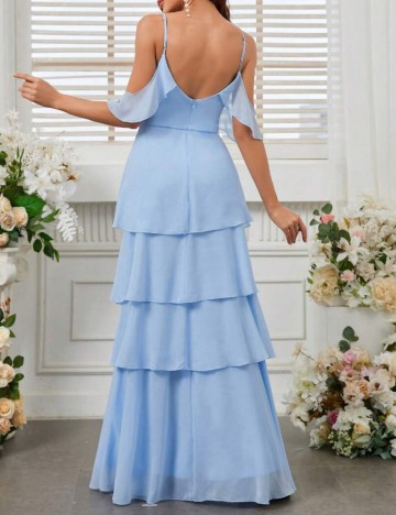 Rochie de ocazie Shein, albastru