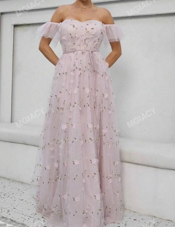 Rochie de ocazie Shein, roz