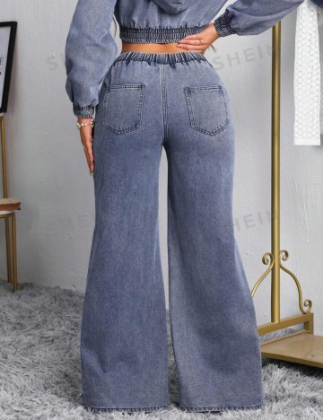 Jeans Shein, albastru