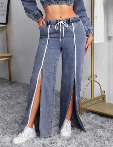 Jeans Shein, albastru