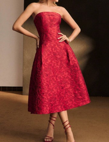Rochie midi MOTF by Shein, roșu