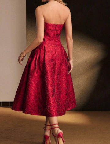 Rochie midi MOTF by Shein, roșu