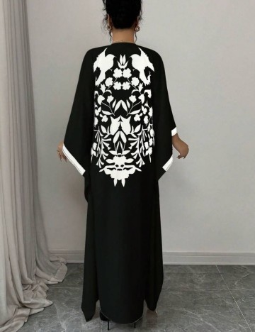 Rochie maxi Shein, mix culori