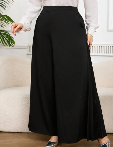 Pantaloni Shein Curve+, negru